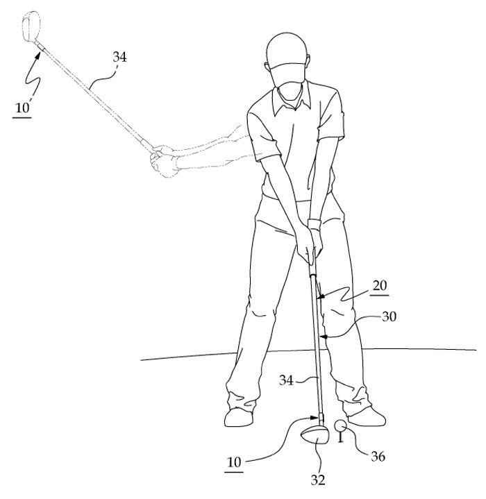 스틱의 스윙 궤도 측정 장치(Apparatus for measuring Swing Path of Stick)